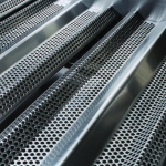 BBQGuys Signature 10 Ft Outdoor Kitchen Island w/ 40-in Blaze LTE+ Natural Gas Grill, Sink & Double Trash Bin | Sun Bleached Oak w/ Nero Mist Granite - Image 14