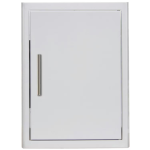 BBQGuys Signature 10 Ft Outdoor Kitchen Island w/ 40-in Blaze LTE+ Natural Gas Grill, Sink & Double Trash Bin | Sun Bleached Oak w/ Nero Mist Granite - Image 33