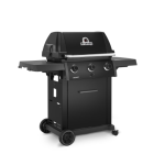 Broil King Signet 320 Shadow 3 Burner Natural Gas Grill - Black - 844157 - Image 2