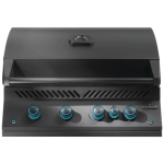 Napoleon Built-In 700 Series 32-Inch Natural Gas Grill w/ Infrared Rear Burner & Rotisserie Kit - Matte Black - BIG32RBNMK-1