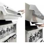 Hestan 36-Inch Propane Gas Grill W/ Rotisserie On Double Door Tower Cart - Steeletto - GABR36-LP - Image 14