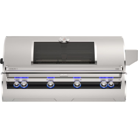 duttpack-42450 Fire Magic Echelon Diamond E1060i 48-Inch Built-In Natural Gas Grill w/ Rotisserie, Left Side Infrared Burner, Magic Window & Analog Thermometer - E1060I-9LAN-W - Image 1
