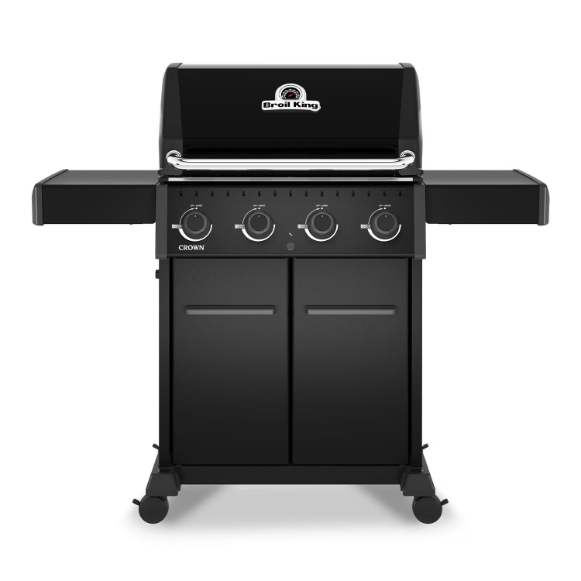 duttpack-42473 Broil King Crown 420 Shadow 4 Burner Natural Gas Grill - Black - 865157 - Image 1