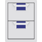 Aspire By Hestan 16-Inch Double Storage Drawers - Prince - AEDR16-BU