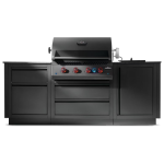 Napoleon OASIS 301 Outdoor Kitchen Island w/ Side Burner & 700 Series 32-in Propane Grill Head - ODK301-BIG32RBPMK-1 - Image 6