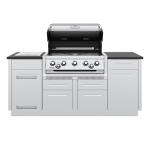 Broil King Imperial S 590i 5-Burner Natural Gas Grill Center With Rotisserie, & Side Burner - Stainless Steel - 896847 - Image 3