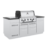 Broil King Imperial S 590i 5-Burner Natural Gas Grill Center With Rotisserie, & Side Burner - Stainless Steel - 896847 - Image 7