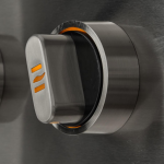 Coyote Key 6 Ft Outdoor Kitchen Island w/ SL-Series 30-in 2-Burner Built-In Natural Gas Grill, Insulated Jacket, Refrigerator & Access Door - Image 15