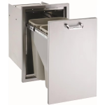 BBQGuys Signature 8ft Luxury Outdoor Kitchen w/ Lynx Professional 36-Inch Propane Grill & Power Burner - Gold Rush Stone w/ Black Polished Granite - Image 5