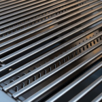 Bull Charleston DuraBull 10 Ft Outdoor Kitchen Island w/ Angus 30-in Natural Gas Grill & Refrigerator in Symphony Blue/Galaxy White Granite - Image 6