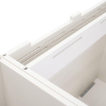 Bull Myrtle Beach DuraBull 8 Ft Outdoor Kitchen Island w/ Angus 30-in Natural Gas Grill, Refrigerator, & Trash Bin in Symphony Blue/Galaxy White Granite - Image 4