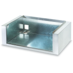 WeatherStrong Nassau 10 1/2 Ft Outdoor Kitchen Island w/ Lynx Natural Gas Grill, Side Burner & Refrigerator in Shell White/Midnight Ice - Image 18