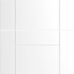 WeatherStrong Abaco 7 Ft Outdoor Kitchen Island w/ DCS Natural Gas Grill & Side Burner in Shell White/Midnight Ice - Image 5