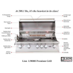 Lion L90000 4-Piece 40-Inch Propane Gas Outdoor Kitchen Package - 90814-4PC - Image 14