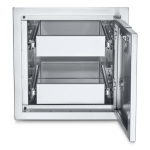 Crown Verity Infinite Series 4pc 36-Inch Propane Built-In Grill Bundle W/Large Storage Cabinet, Access Door, & Garbage Center - IBI36LP - Image 13