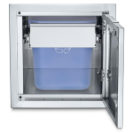 Crown Verity Infinite Series 4pc 36-Inch Propane Built-In Grill Bundle W/Large Storage Cabinet, Access Door, & Garbage Center - IBI36LP - Image 14