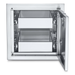 Crown Verity Infinite Series 4pc 36-Inch Natural Gas Built-In Grill Bundle W/Large Storage Cabinet, Access Door, & Garbage Center - IBI36NG - Image 13