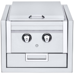 Crown Verity Infinite Series 3pc 36-Inch Propane Built-In Grill Bundle W/Access Door & Sideburner - IBI36LP - Image 13