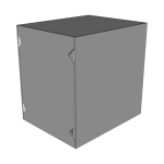 Universal 36-Inch Ready To Finish BBQ Island Refrigeration Appliance Cabinet