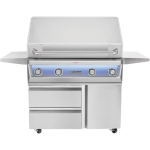 Twin Eagles Eagle One 42-in 3-Burner Propane Grill with Sear Zone & Infrared Rotisserie Burner On Deluxe Cart