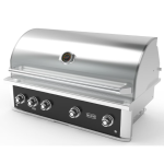 Wildfire Ranch Pro 42-in 4 Burner Built-In Black 304 SS Propane Grill - WFPRO42G-BSS-LP - Image 4