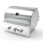 Wildfire Ranch Pro 30-in 2 Burner Built-In SS Propane Grill - WFPRO30G-SS-LP - Image 2