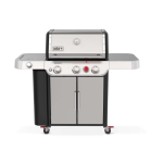 Weber Genesis S-335 Propane Gas Grill w/ Sear Zone & Side Burner - Stainless Steel - 1500537