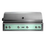 Lynx Professional 54 Inch Built-In Propane Grill w/ One Infrared Trident Burner & Rotisserie in Surf - L54TR-SULP