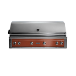 Lynx Professional 54 Inch Built-In Propane Grill w/ One Infrared Trident Burner & Rotisserie in Sierra - L54TR-SILP