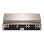 Alfresco ALXE 56-Inch Built-In Propane All Grill With Sear Zone And Rotisserie in Jet Black Gloss - ALXE-56BFG-LP-S9005