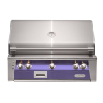 Alfresco ALXE 36-Inch Built-In Propane Grill With Sear Zone And Rotisserie in Blue Lilac - ALXE-36SZ-LP-S4005