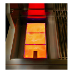 Alfresco ALXE 56-Inch Freestanding Propane All Grill On Refrigerated Cart With Sear Zone And Rotisserie in Traffic Yellow - ALXE-56BFGR-LP-S1023 - Image 8