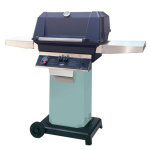 MHP Propane Timer Grill w/ Aqua Fire Grill Column & Portable Base