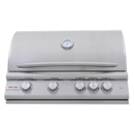 Blaze LTE+ 32-Inch 4-Burner Built-In Natural Gas Grill w/ Lift-Assist Hood & Rear Infrared Burner - BLZ-4LTE3-NG - Image 5