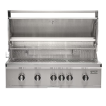 Coyote SL-Series 42-in 5-Burner Built-In Natural Gas Grill w/ Sear Burner, Rotisserie, & Safety Valve - C3SL42NG - Image 2