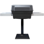 Charmglow PatioPro 16-in Natural Gas Grill w/ Patio Post - Black - CHRM40PM-N - Image 9