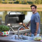 Mont Alpi 805 44-Inch Built-In Natural Gas Grill (Ships Propane w/ Conversion Kit) - Image 2