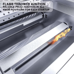 Sunstone Ruby 42-in 5-Burner Built-In Natural Gas Grill w/ Rotisserie - Ruby5BIR-NG